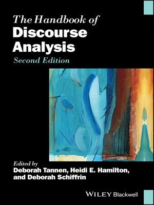 cover image of The Handbook of Discourse Analysis